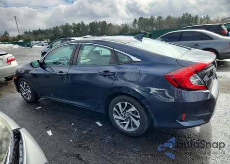 2018 Honda Civic Ex from USA, damaged, VIN 2HGFC2F70JH567941